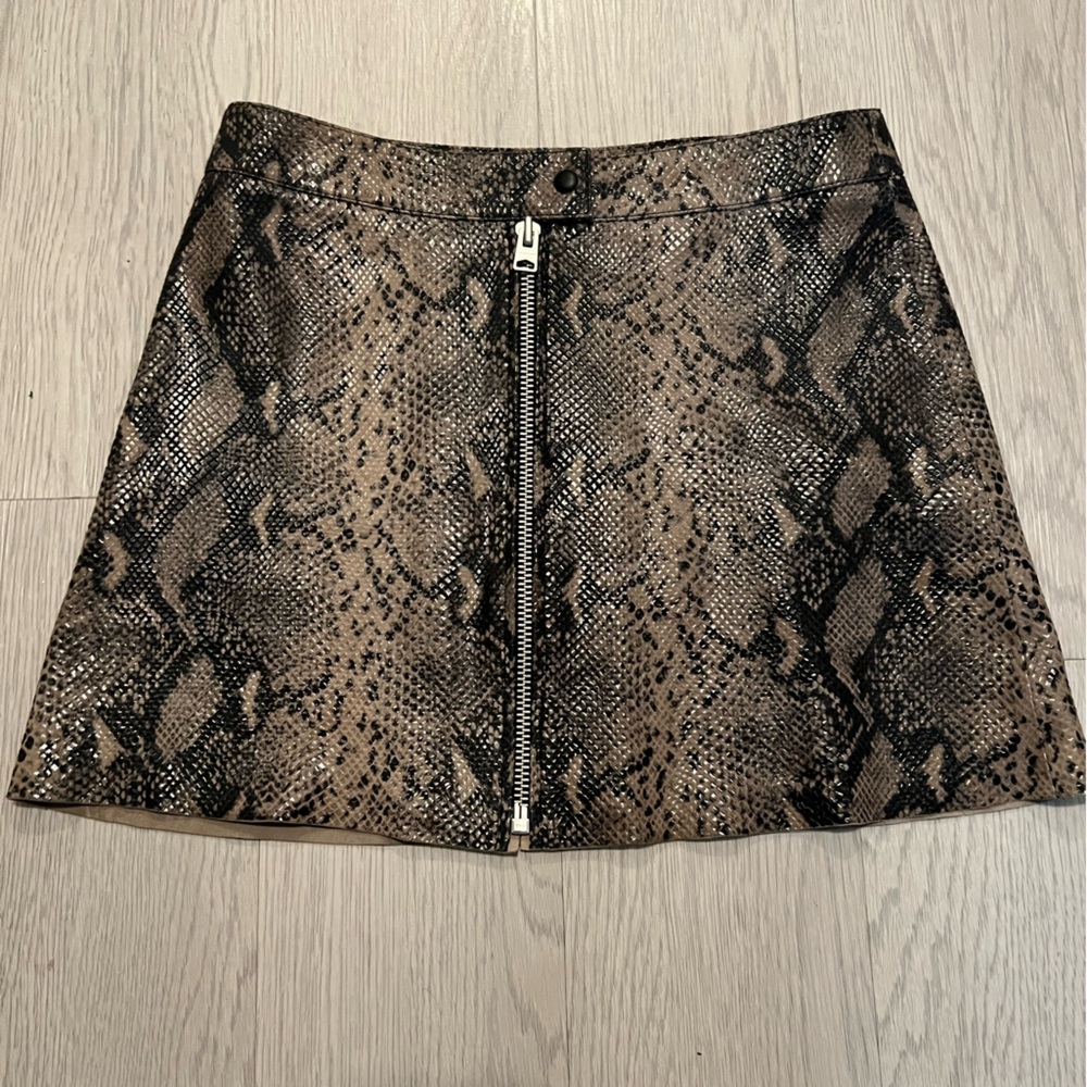 ALLSAINTS snake skirt
